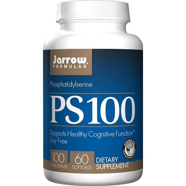 Ps100 Fosfatidilserina Apoyo Alzheimer 100mg 60 Caps Eg F4 Sabor Sin Sabor