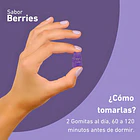 Gomitas Para Dormir Con L-triptófano (2 Meses) Sabor Berries 2