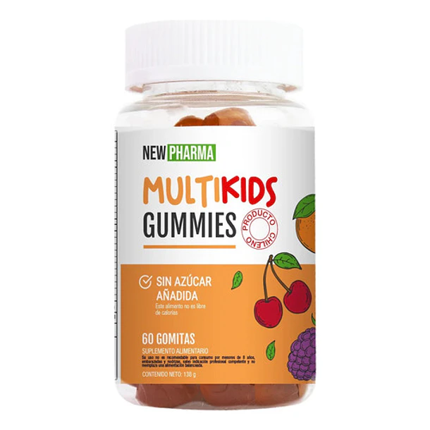 Newpharma - Multivitaminico Niños Gomitas 60 Unidades 1