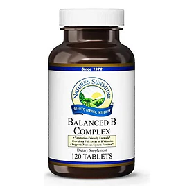 Natures Sunshine - Balanced B-complex  120tabs 