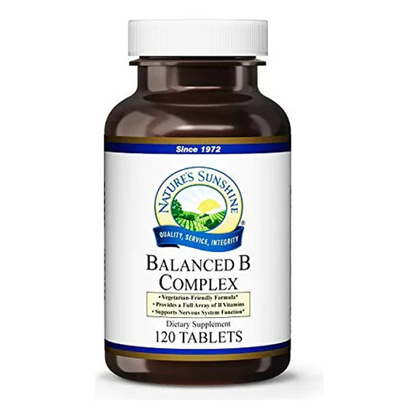 Natures Sunshine - Balanced B-complex  120tabs  1