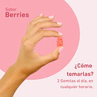 Eterna Nutrition - Colágeno + Vitamina C 120 Gomitas Sabor Berries 5