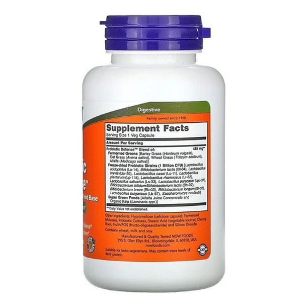 Now - Probiotic Defense, 90 Caps  2