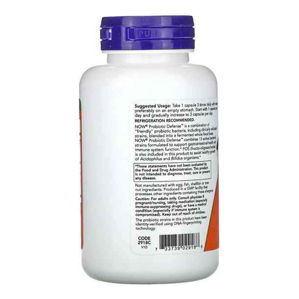 Now - Probiotic Defense, 90 Caps  3