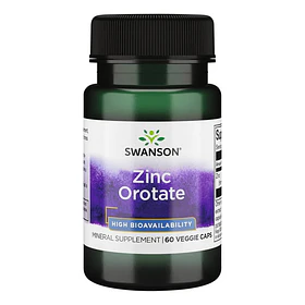 Zinc Orotate/orotato De Zinc 10 Mg 60caps Vegetales