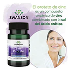 Zinc Orotate/orotato De Zinc 10 Mg 60caps Vegetales 2
