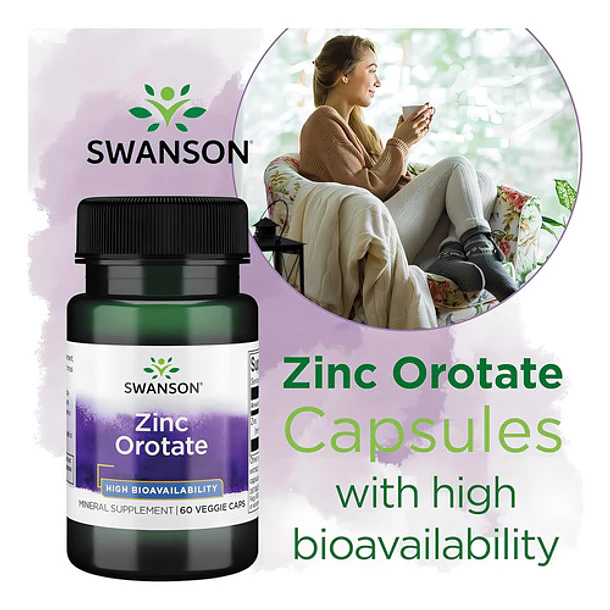 Zinc Orotate/orotato De Zinc 10 Mg 60caps Vegetales 4