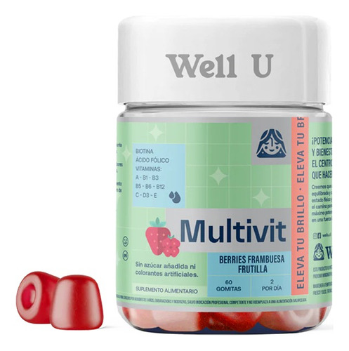 MULTIVIT 60 GOMITAS (WELL U)
