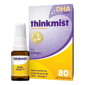 Ddrops - Thinkmist Dha - Omega 3 En Spray. 81.5mg 80sprays