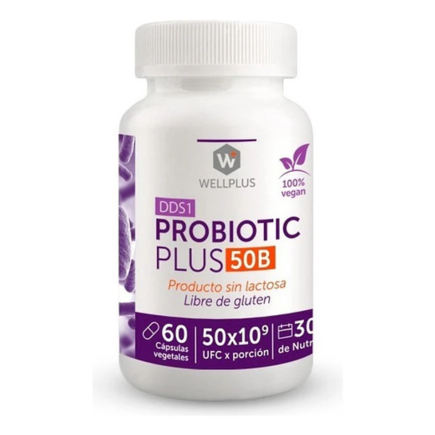 Wellplus Probiotico Plus 50billones 60 Capsulas 1
