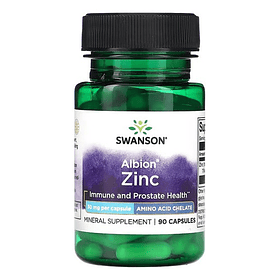 Swanson - Zinc 30mg 60caps Inmunidad Máxima