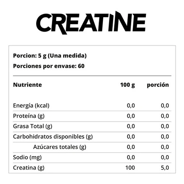 Spartan - Creatina Monohidratada  300gr 2