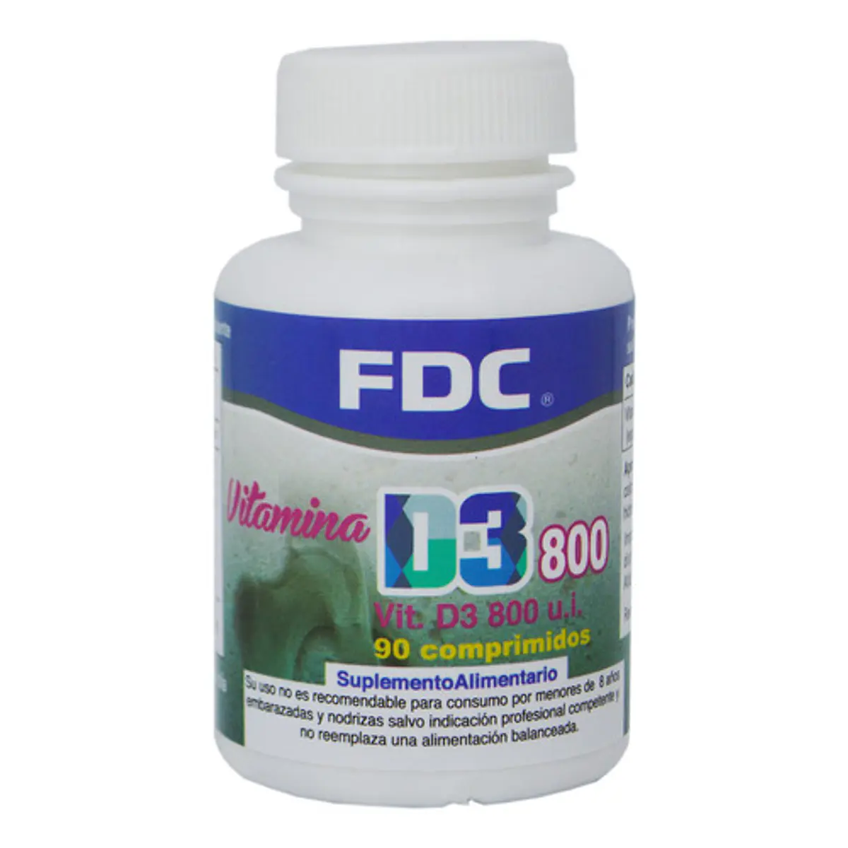 Fdc Vitamina D3 800 Ui - 90 Comprimidos