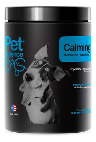 Dog Calming 60 Tabletas Masticables Newscience / Petscience