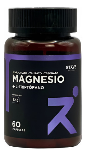 Citrato De Magnesio+ Vitamina B6 60 Capsulas Mind Nutrition