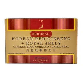 Fdc- Ginseng Rojo Koreano Con Jalea Real  60 Capsulas 