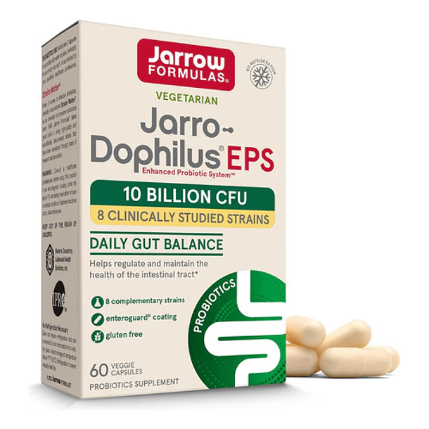 Jarrow Dophilus Eps 10 Billones (8 Cepas) 60 Caps 1