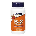 Now - B2 Riboflavina, 100 Mg, 100 Capsulas 1