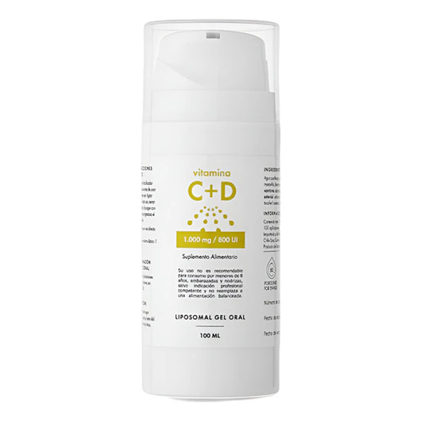 Norvita - Vitaminas C + D Liposomal Gel Oral | 100ml 1