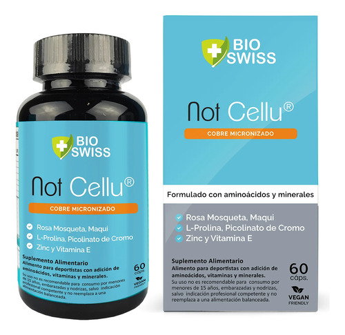 Bio Swiss - Not Cellu 60 Cápsulas
