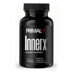 Innerx Primal Fx Suplemento Dietario Cabello Mas Grueso Y Joven X60 Sin Sabor