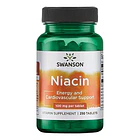 Swanson- Niacina  100mg 250 tabletas 1