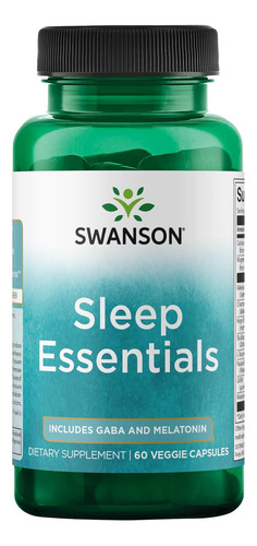 Swanson- Sleep Essentials Esentials 60capsulas