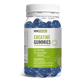 Newpharma- Gomitas De Creatina 150gomitas Sabor Blue Raspberry