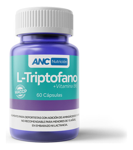 ANC- L-Triptófano + Vitamina B6 60cápsulas