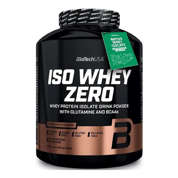 Biotechusa- Iso Whey Zero 2270gr-  Caffe Latte 1