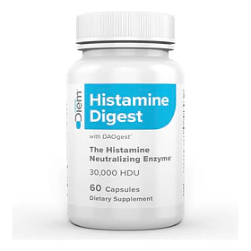 Histamina Digestiva Dao 20,000 Hdu - 60 Caps Neutralizante