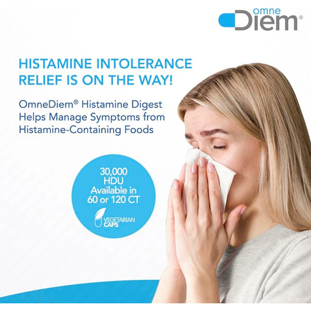 Histamina Digestiva Dao 20,000 Hdu - 60 Caps Neutralizante 5