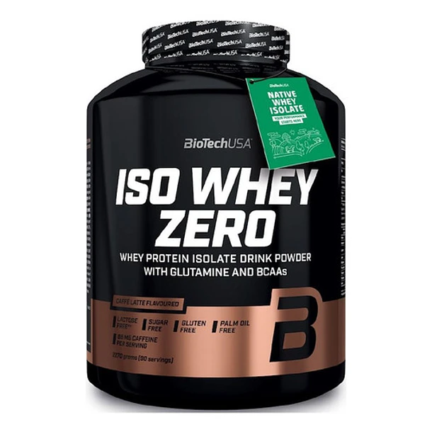 Iso Whey Zero 5 Libras Biotechusa - Caffe Latte 1