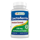 Best Naturals - Lactoferrina 250 Mg 60 Cápsula 1