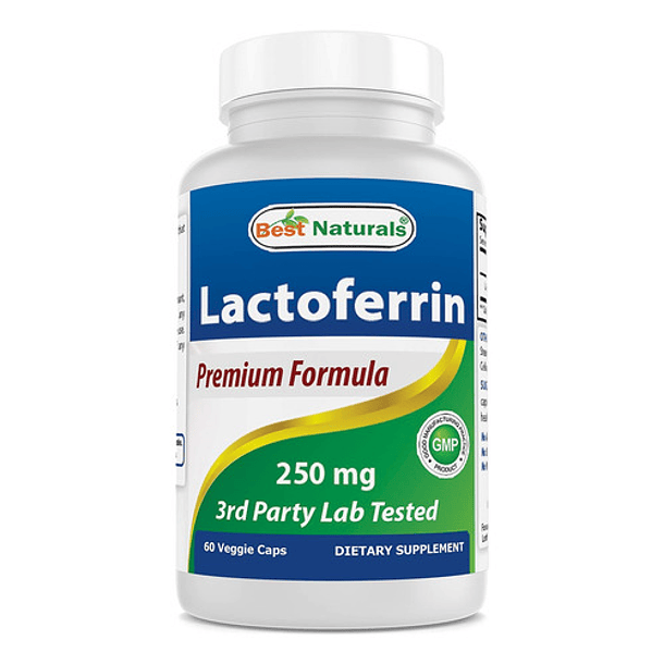 Best Naturals - Lactoferrina 250 Mg 60 Cápsula 1