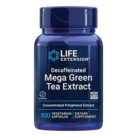 Life Extension - Mega Te Verde Extracto Descafeinado 100cap
