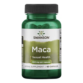 Swanson-  Maca 500 Mg (alta Potencia)  60 Capsulas
