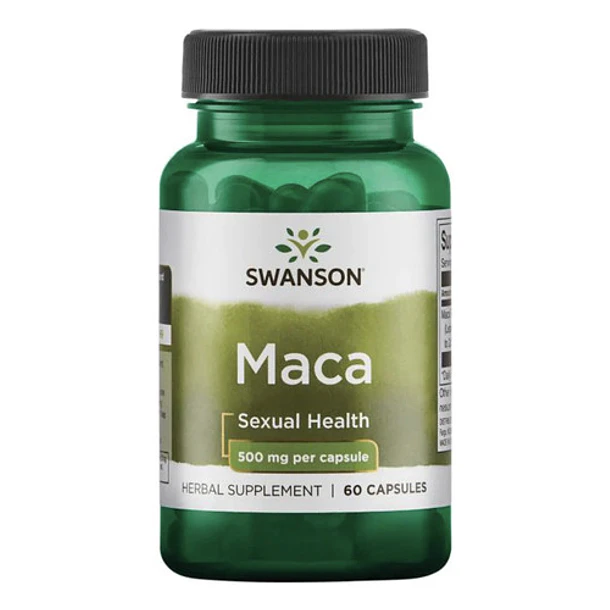 Swanson-  Maca 500 Mg (alta Potencia)  60 Capsulas 1