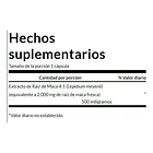 Swanson-  Maca 500 Mg (alta Potencia)  60 Capsulas 3