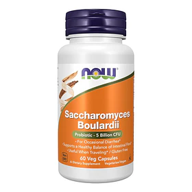 Now Saccharomyces Boulardii, 5billones, 60 Cápsulas