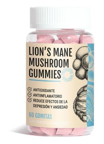 Melena de León 60 Gomitas