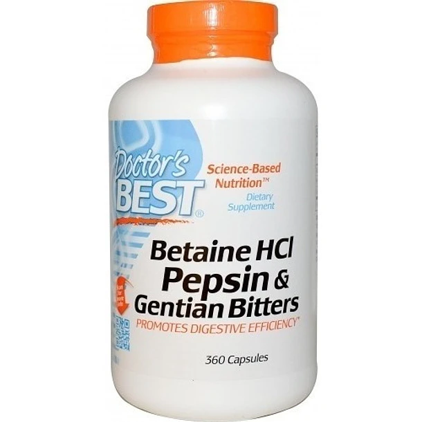 Betaina Hcl 360 Capsulas 650mg 1