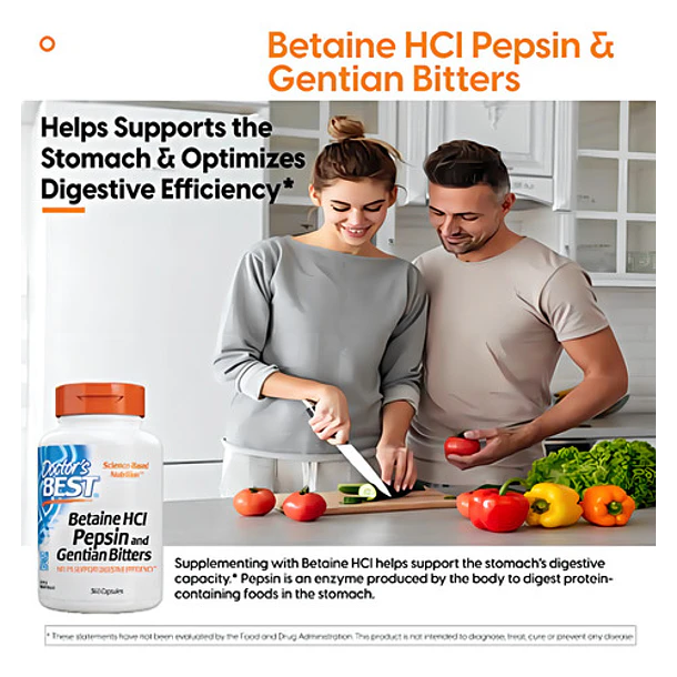 Betaina Hcl 360 Capsulas 650mg 3