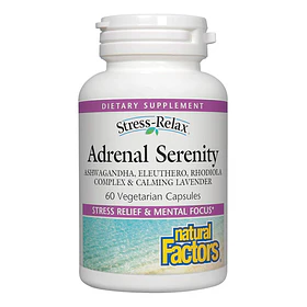 Natural Factor - Stress-relax Serenidad Suprarrenal 60 Caps