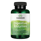 Enzimas Digestivas Swanson, 180 Comprimidos, Sabor Sin Sabor, Imp Eua 2