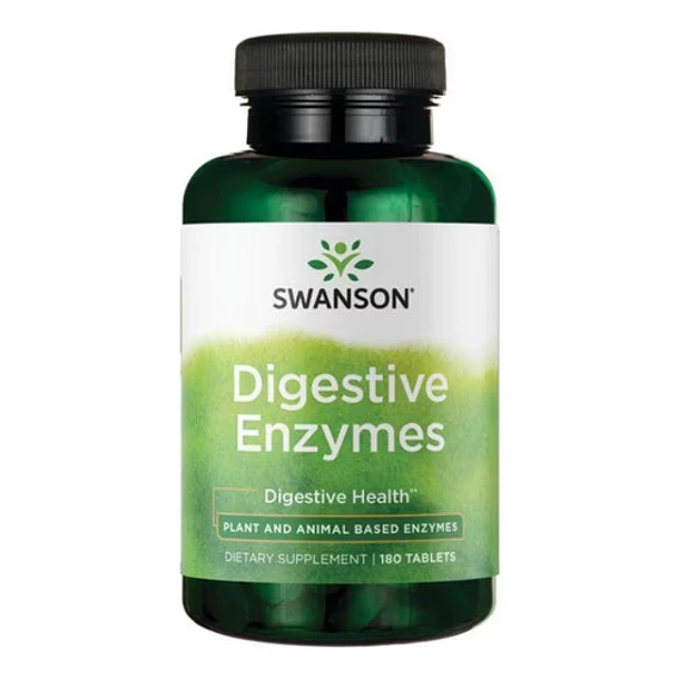 Swanson- Enzimas Digestivas 180 Comprimidos 3
