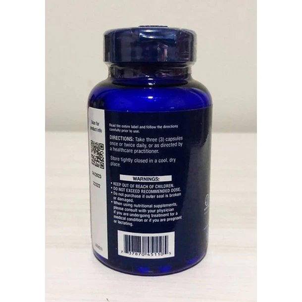 Msm 1000 Mg De Azufre Orgánico 100 Cápsulas Life Extension 4