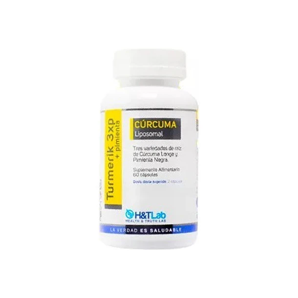 Hytlab - Turmerik 3xp Cúrcuma Liposomal + Pimienta 60caps 1