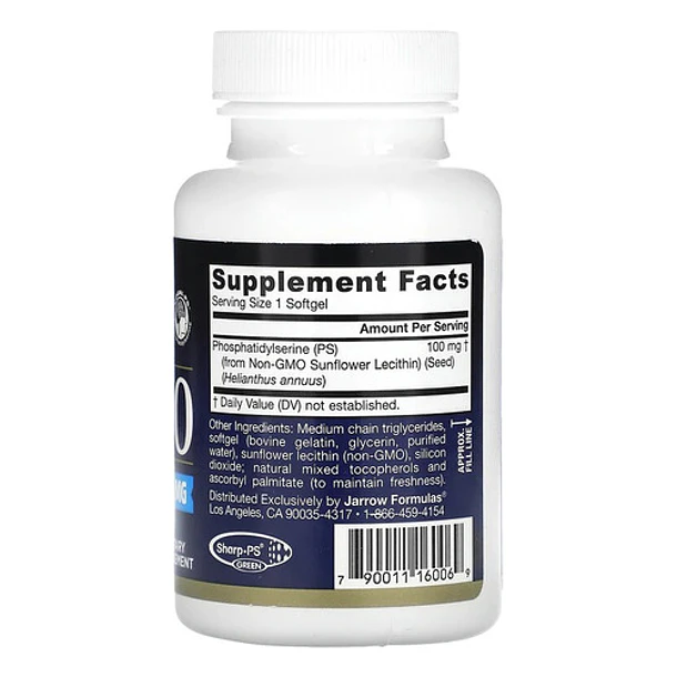 Jarrow Formulas - Fosfatidilserina 100mg 60caps 2