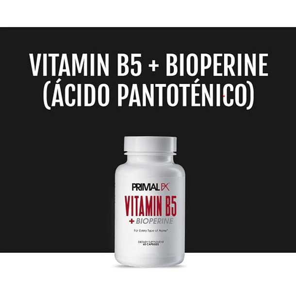 Primal Fx - Vitamina B5 60caps 4